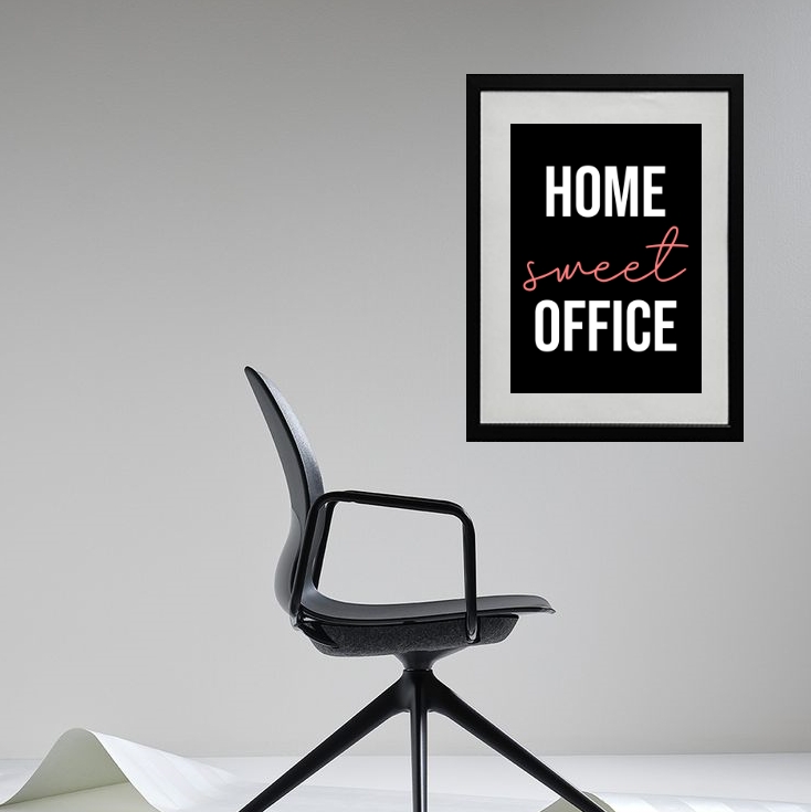 Quadro Home Office - 60x48cm