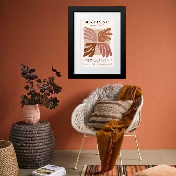 Quadro Matisse Terracota - 60x48cm