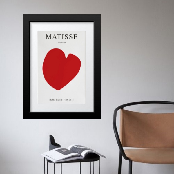 Quadro Matisse The Heart - 60x48cm