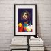 Quadro Moderno Jesus- 60x48cm