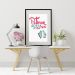 Quadro Patins Frase - 60x48cm