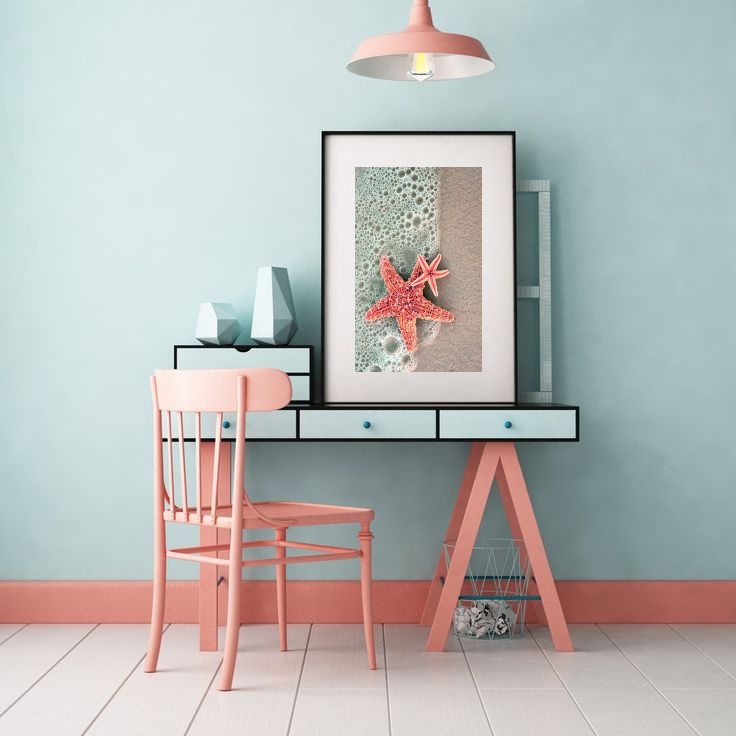 Quadro Praia Estrela do Mar - 60x48cm