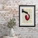 Quadro Vintage Vinho - 60x48cm