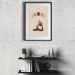 Quadro Yoga Fases da Lua - 60x48cm