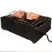 Char Broiler a Gás 8 Caulins Fogareiro Grelha Chapa Hambúrgu