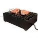 Char Broiler a Gás 8 Caulins Fogareiro Grelha Chapa Hambúrgu