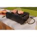 Char Broiler a Gás 8 Caulins Fogareiro Grelha Chapa Hambúrgu