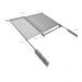 Grelha Inox Para Churrasco Com Coletor de Gordura E Chapa Au
