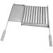 Grelha Inox Para Churrasco Com Coletor de Gordura E Chapa Au