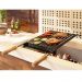 Grelha Para Churrasco Esmaltada Com Coletor De Gordura Carne