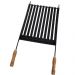 Grelha Para Churrasco Esmaltada Com Coletor De Gordura Carne