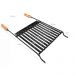 Grelha Para Churrasco Grelha Esmaltada Coletor Gordura Cane Frango