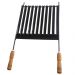 Grelha Para Churrasco Grelha Esmaltada Coletor Gordura Cane Frango