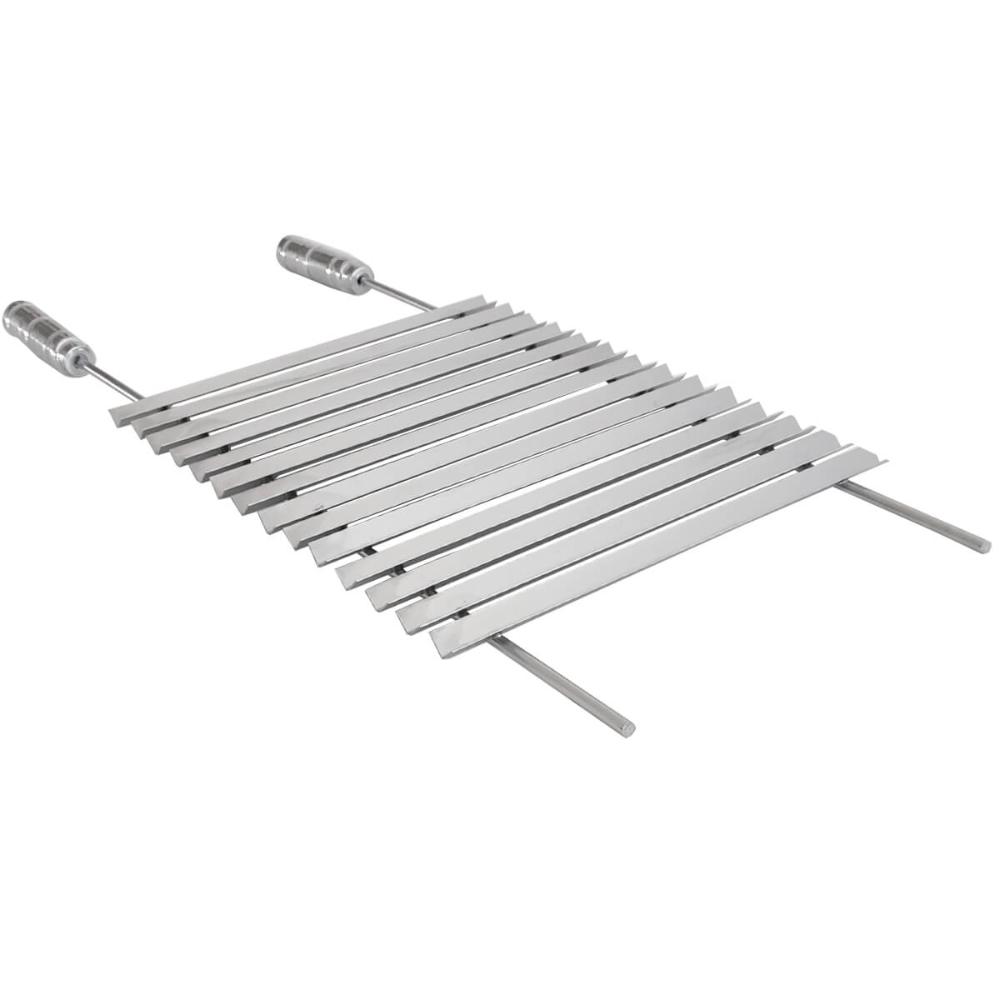 Grelha de Parrilla Argentina para Churrasqueira Inox 34,5cm