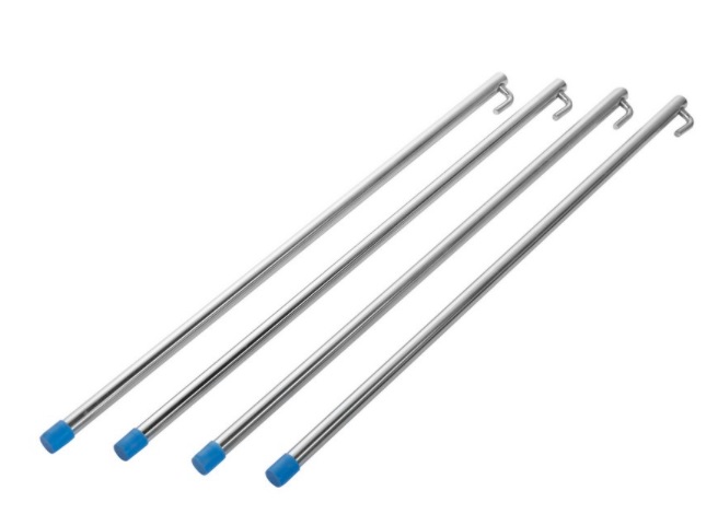 Pés Para Fogareiro Universal  60cm zincado Qualinox 0700 