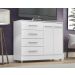 Comoda Gisele 4 Gavs 2 Portas  Branco