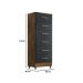 Comoda Helena 6 Gav  Castanho/onix