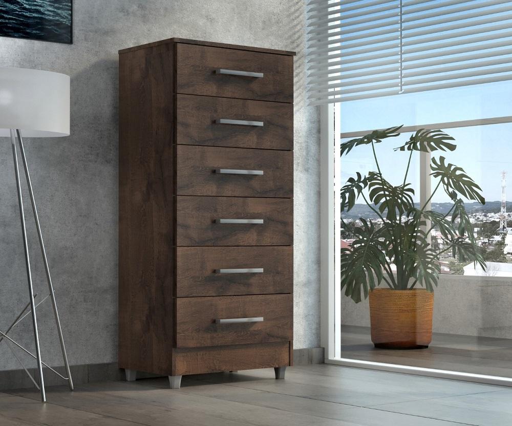 Comoda Helena 6 Gav  Chocolate