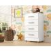 Comoda Infantil Flavia 4gav  Branco