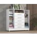 Comoda Isabele 5 Gav 2 Portas  Branco