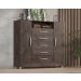 Comoda Isabele 5 Gav 2 Portas  Chocolate