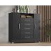Comoda Isabele 5 Gav 2 Portas  Onix