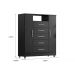 Comoda Isabele 5 Gav 2 Portas  Onix