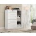 Comoda Livia 5.gav. 1 Porta  Branco