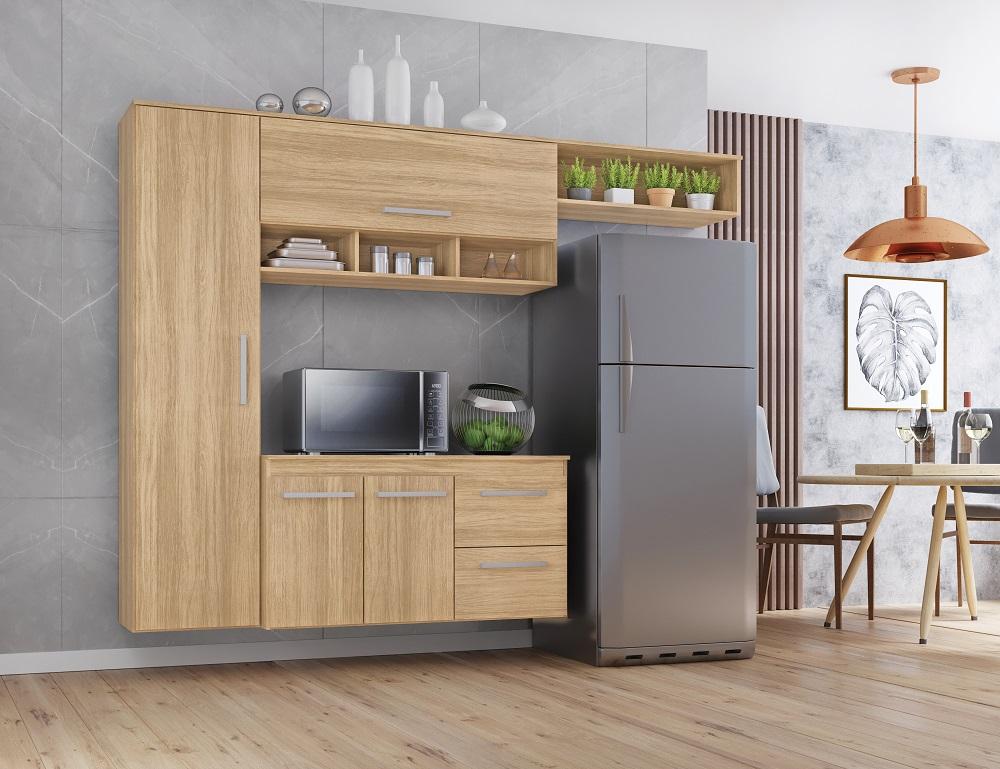 Cozinha Compacta Lua 4 Portas 2gav  Teka Madrid