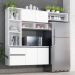 Cozinha Compacta Sol 5 Portas 1 Gav  Branco