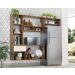 Cozinha Compacta Sol 5 Portas 1 Gav  Castanho/off White