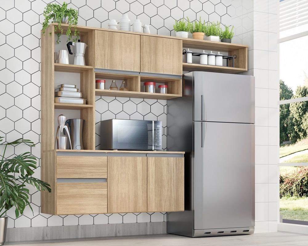 Cozinha Compacta Sol 5 Portas 1 Gav  Teka Madrid