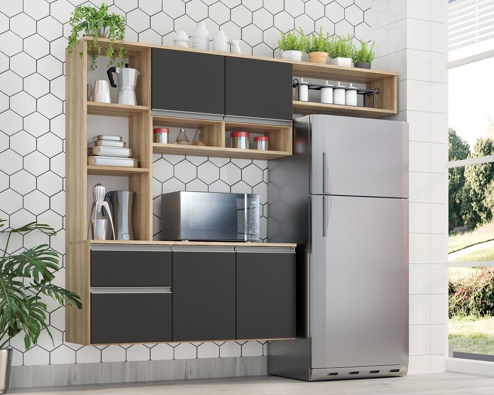 Cozinha Compacta Sol 5 Portas 1 Gav  Teka/onix