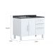 Gabinete De Pia Gemeos 1,20m  Branco
