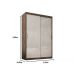 Guarda Roupa  Roma 2 Portas Corre 2gav  Chocolate/off White