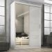 Guarda Roupa  Roma 2 Portas Corre 2gav C/ Esp  Branco