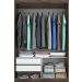 Guarda Roupa  Roma 2 Portas Corre 2gav C/ Esp  Chocolate