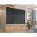 Guarda Roupa Casal Capri 3 Portas Correr 9 Gav  Teka/onix