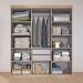 Guarda Roupa Casal Lisboa 6 Portas 2 Gav  Teka/onix