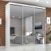 Guarda Roupa Casal Paris  2gav C/esp Nas 3pts Corre  Branco
