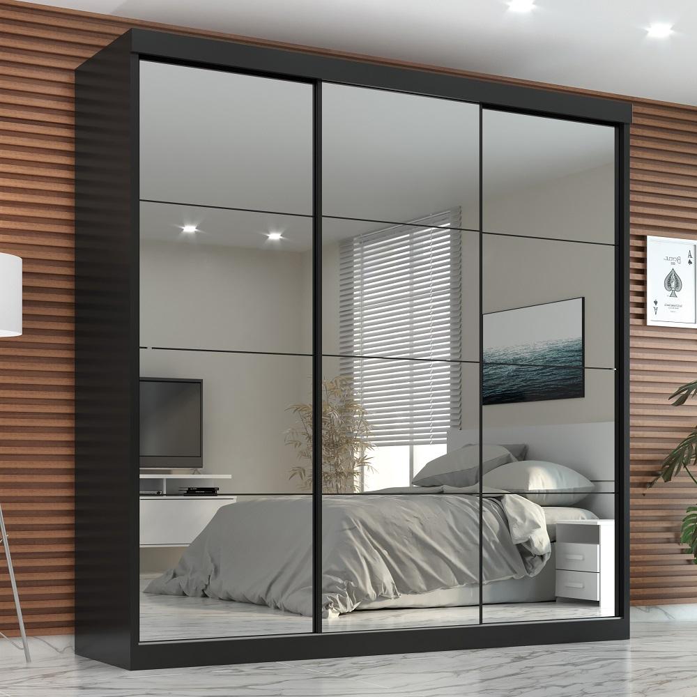 Guarda Roupa Casal Paris  2gav C/esp Nas 3pts Corre  Onix