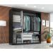Guarda Roupa Casal Paris  2gav C/esp Nas 3pts Corre  Onix