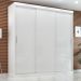Guarda Roupa Casal Paris 3 Pts Corre 2gav  Branco