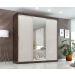 Guarda Roupa Casal Paris 3 Pts Corre 2gav C/ Esp  Chocolate/off White