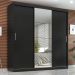 Guarda Roupa Casal Paris 3 Pts Corre 2gav C/ Esp  Onix