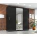 Guarda Roupa Casal Paris 3 Pts Corre 2gav C/ Esp  Onix