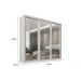 Guarda Roupa Casal Sevilha   C/ 3 Esp  Branco