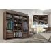 Guarda Roupa Casal Sevilha 3 Portas  Correr 6 Gav.  Chocolate/off White