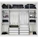 Guarda Roupa Casal Valencia 6 Portas 6 Gav  Branco