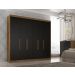 Guarda Roupa Casal Valencia 6 Portas 6 Gav  Castanho/onix